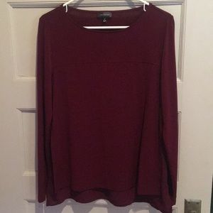 *SOLD* Like new wine colored top